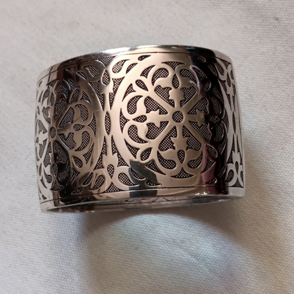 Retired Brighton cuff braclet silver